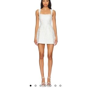 Amanda Uprichard White Mini Dress